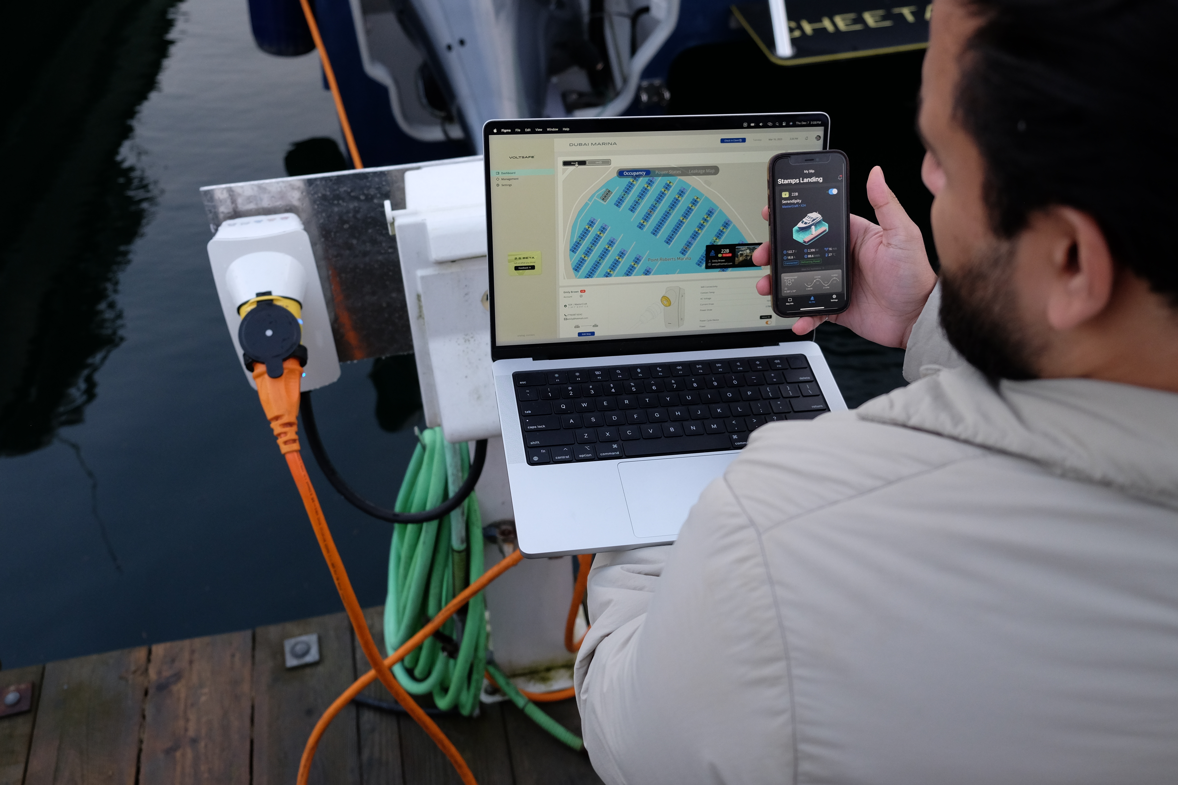 Marine ecosystem I designed end to end